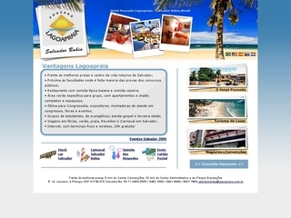 Thumbnail do site Hotel Pousada Lagoapraia ***