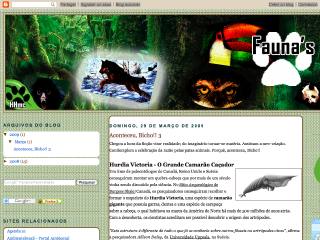 Thumbnail do site Fauna