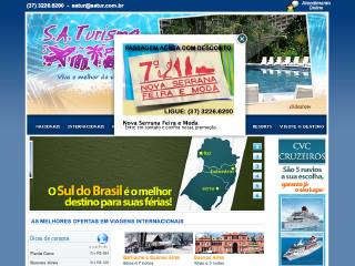 Thumbnail do site S.A. Turismo 