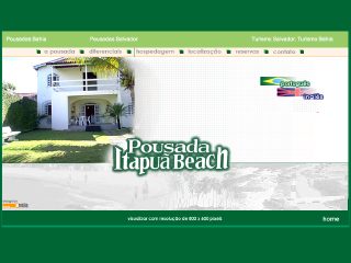 Thumbnail do site Pousada Itapu Beach