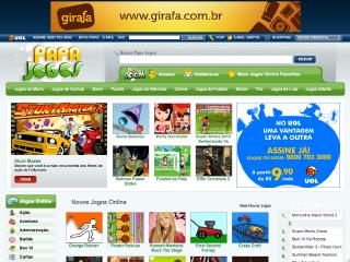 Thumbnail do site Papa Jogos  - Jogos online