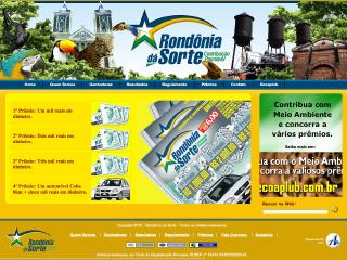 Thumbnail do site Rondônia da Sorte