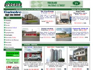 Thumbnail do site Procasa Empresa Imobiliária Ltda