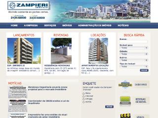 Thumbnail do site Zampieri Imóveis