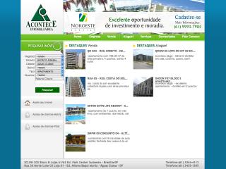Thumbnail do site Acontece Imobiliária