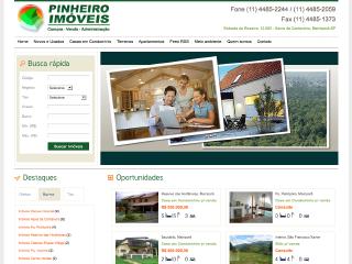 Thumbnail do site Pinheiro Imveis