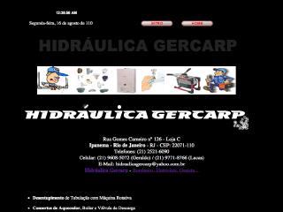 Thumbnail do site Hidrulica Gercarp - Bombeiro, Eletricista...