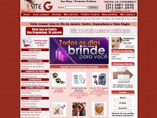 Thumbnail do site Sexshop SiteG