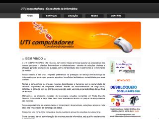 Thumbnail do site UTI Computadores - Consultoria de Informtica