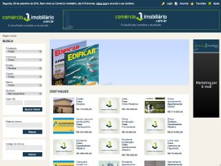 Thumbnail do site Comércio Imobiliário
