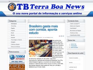 Thumbnail do site Portal Terra Boa News