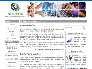 Thumbnail do site Wendel Moreira - Marketing Digital