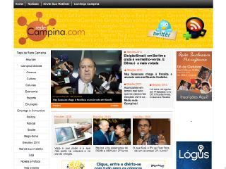Thumbnail do site Rede Campina.com