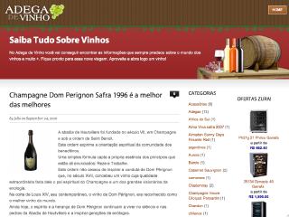 Thumbnail do site Adega Vinho