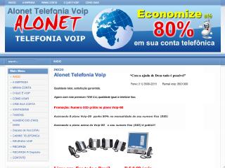 Thumbnail do site Alonet Telefonia voip