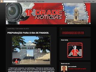 Thumbnail do site Andrade Noticias