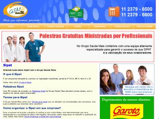 Thumbnail do site Palestras Gratuitas Sipat