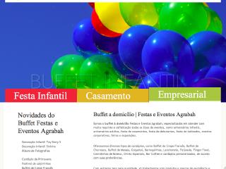 Thumbnail do site Festas e Eventos Agrabah - Buffet a domiclio