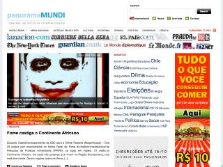 Thumbnail do site Panorama Mundi