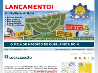 Thumbnail do site Loteamento em Ourilndia do Norte