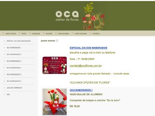 Thumbnail do site Oca Atelier de Flores