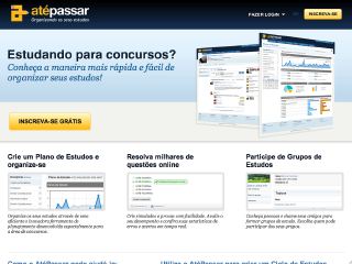 Thumbnail do site AtePassar - Concursos Pblicos