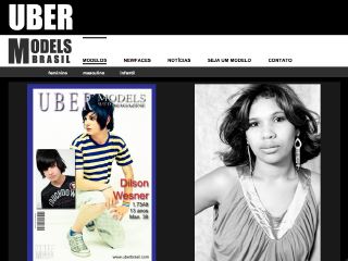 Thumbnail do site Uber Models Brasil