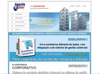 Thumbnail do site Agente Global - Hospedagem de Sites