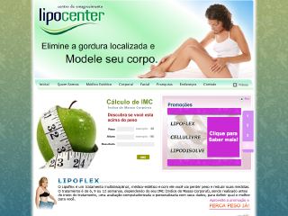 Thumbnail do site Lipocenter BH