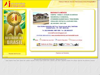 Thumbnail do site Maranata Imóveis