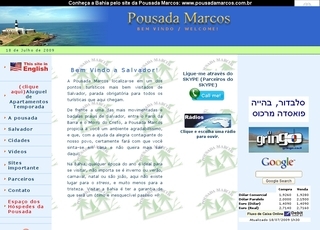 Thumbnail do site Pousada Marcos