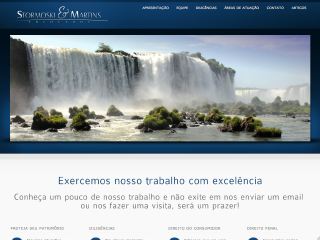 Thumbnail do site Stormoski & Martins Advogados