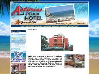 Thumbnail do site Astrias Praia Hotel