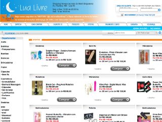 Thumbnail do site Lua Livre - Sex Shop