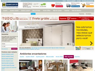 Thumbnail do site LojasKD Móveis