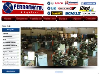 Thumbnail do site Ferramental Mquinas