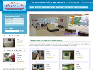 Thumbnail do site Lares de Minas - Empreendimentos Imobilirios