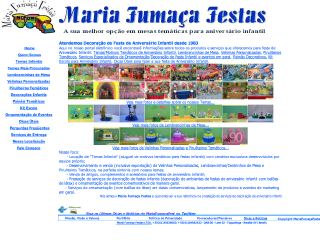 Thumbnail do site Maria Fumaa Festas - Aniversrio Infantil
