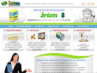 Thumbnail do site Brtem Web Design