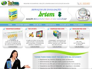 Thumbnail do site Brtem Web Design 