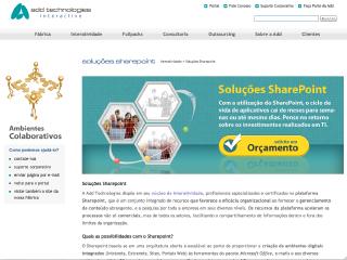 Thumbnail do site Soluções Sharepoint