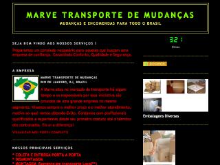 Thumbnail do site Marve - Transporte de Mudanas