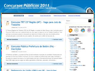 Thumbnail do site Concursos Pblicos