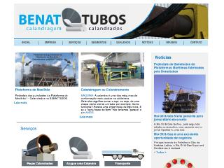 Thumbnail do site Benattubos - Calandragem Benatti