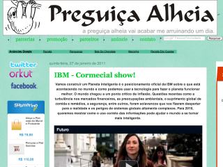 Thumbnail do site Preguia Alheia