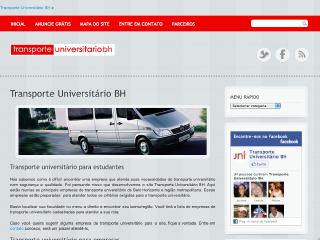 Thumbnail do site Transporte Universitário BH