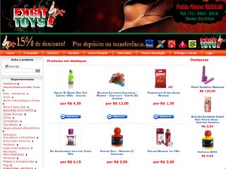 Thumbnail do site Excittoys Sexshop