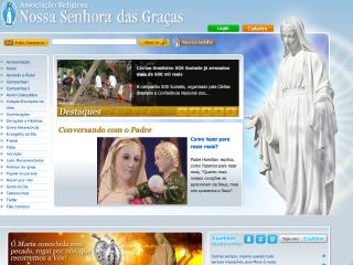 Thumbnail do site Associao Religiosa Nossa Senhora das Graas