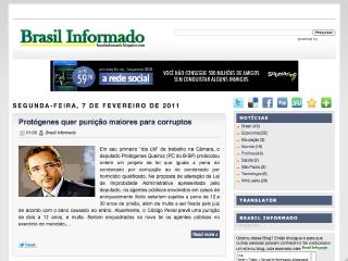 Thumbnail do site Brasil Informado