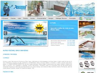 Thumbnail do site Alpino - Piscinas, Spas e Banheiras